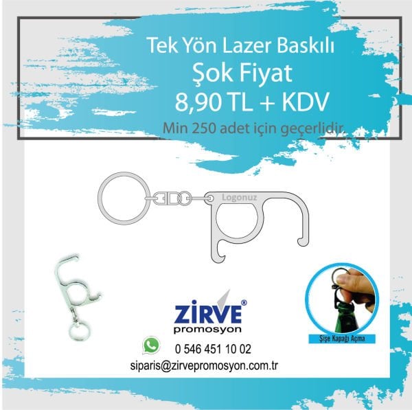 Açacaklı Tasarım Anahtarlığı