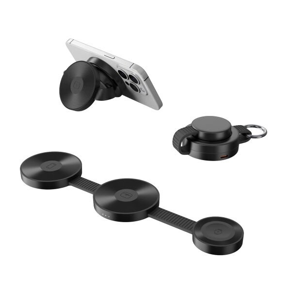 3'ü 1 Arada Wireless Kablosuz Şarj Cihazı