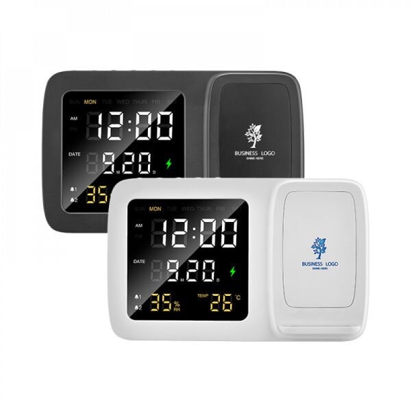 Wireless Şarj Cihazı & Dijital Saat