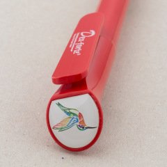 Flamingo Plastik Tükenmez Domeks Kalem Sarı