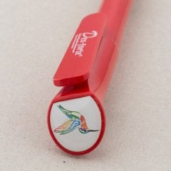 Flamingo Plastik Tükenmez Domeks Kalem Siyah