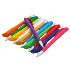 Marshall Mat Plastik Tükenmez Kalem Beyaz