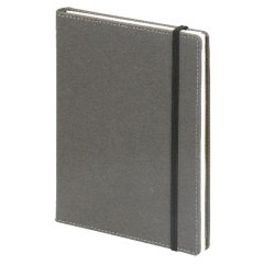 15x21.5 Sirkeci Gizli Spiralli Tarihsiz Ajanda Gri