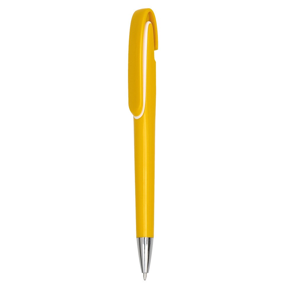 Frog Plastik Tükenmez Kalem Sarı