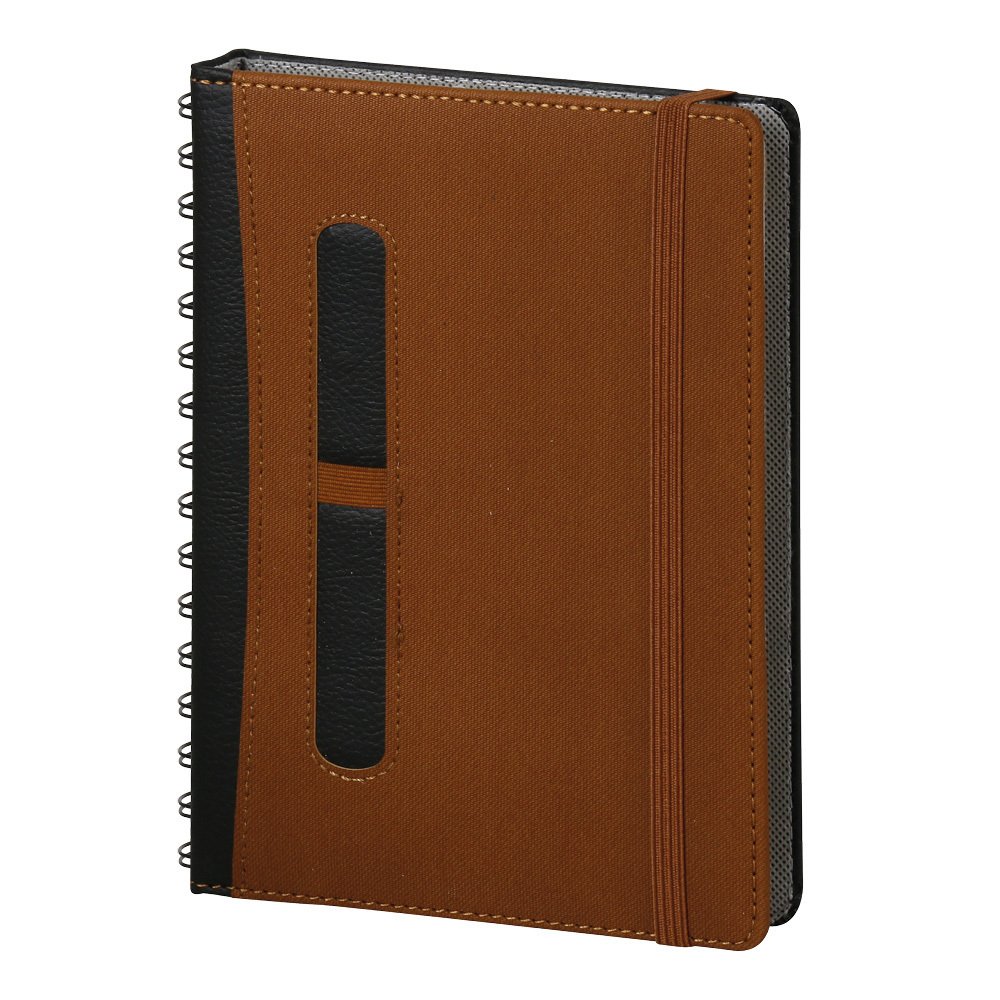 16,5 x 22 Göztepe Spiralli Günlük Ajanda Taba