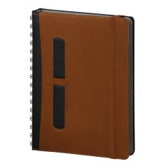 16,5 x 22 Göztepe Spiralli Günlük Ajanda Taba