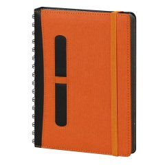 16,5 x 22 Göztepe Spiralli Günlük Ajanda Turuncu