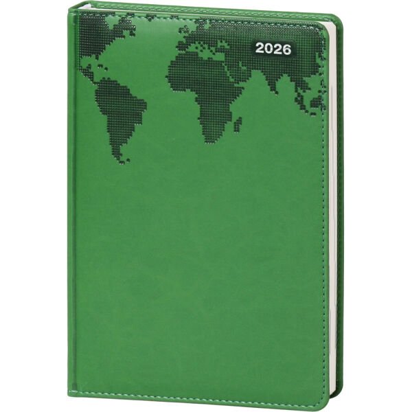 17x24 Kandilli Günlük Ajanda Yeşil