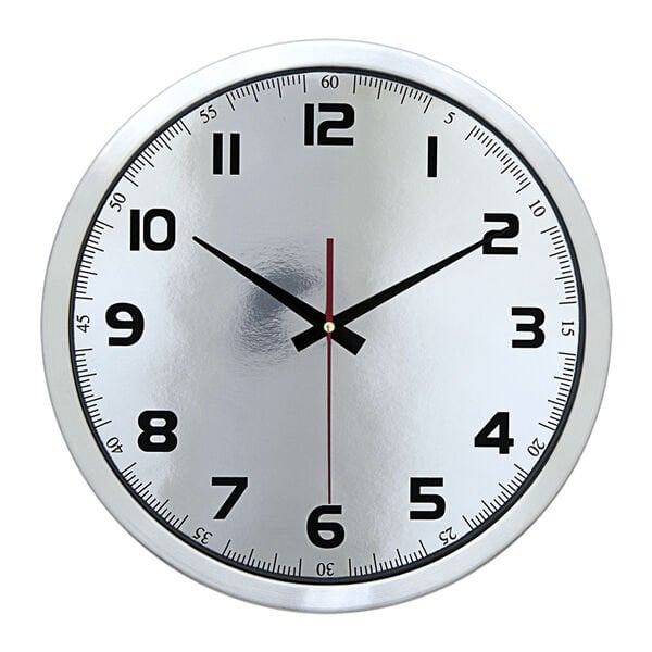 Bergama Alüminyum Duvar Saati (40 Cm)