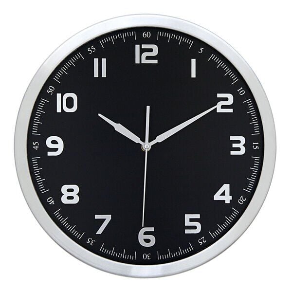 Bergama Alüminyum Duvar Saati (35 Cm)