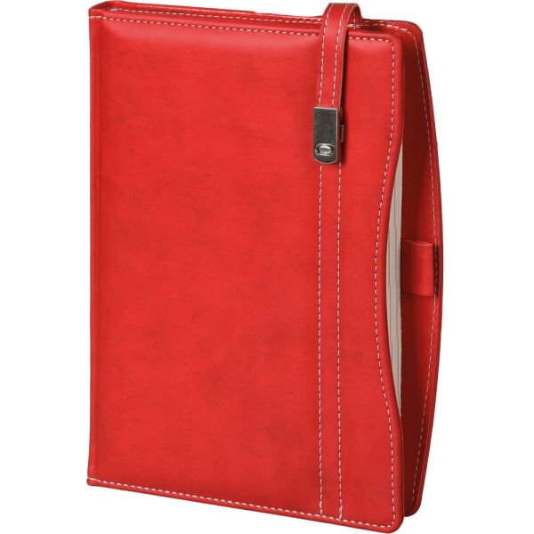 17x24 Üsküdar Günlük Tarihli Ajanda Kırmızı