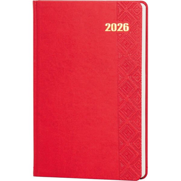 70575 16x24 Emirgan Tarihli Ajanda Kırmızı