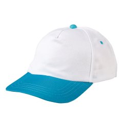 Promosyon Polyester Şapka Turkuaz Mavi