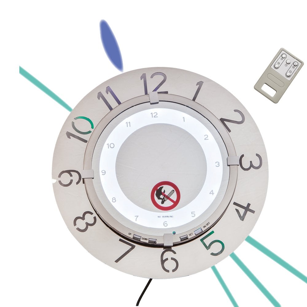 İstanbul Işıklı Duvar Saati (30 cm)