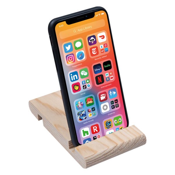 25085 Ahşap Telefon Standı