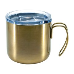 55509 Kupa Çelik Bardak Altın