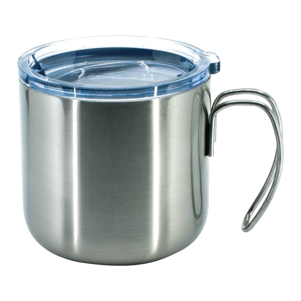 55509 Kupa Çelik Bardak Gümüş