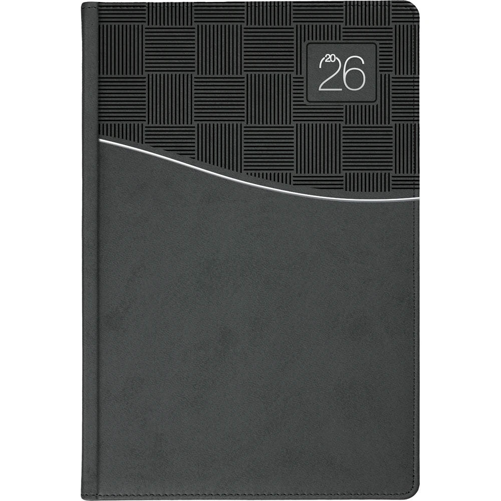 70217 16x24 Maltepe Günlük Ajanda Siyah