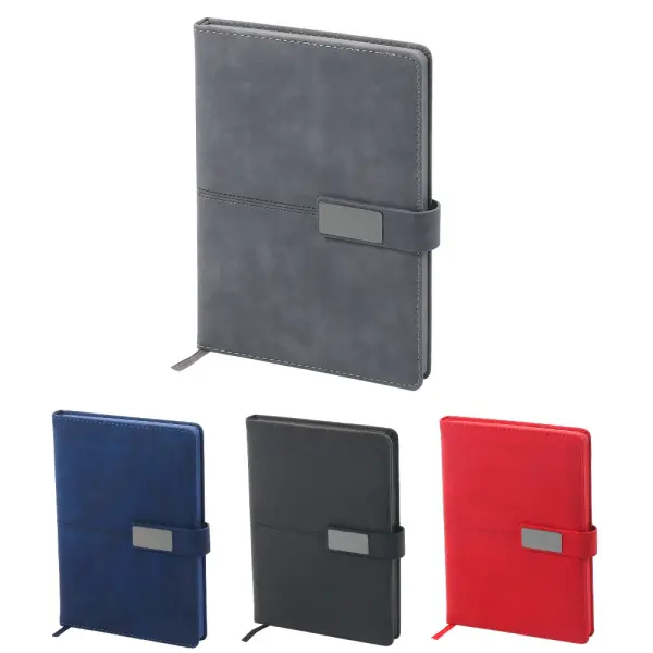 24340 Termo Deri Tarihsiz Defter Füme