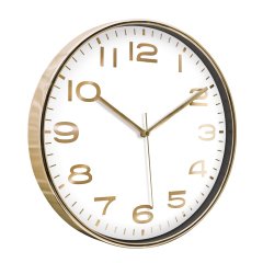 Askon Duvar Saati (38 Cm) Altın