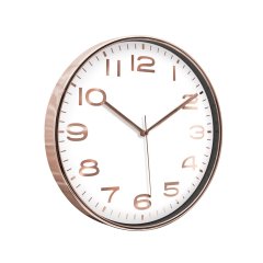 Aşiyan Duvar Saati (33 Cm) Bakır