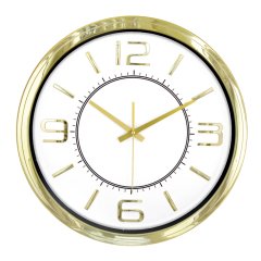 Çağın Duvar Saati (42 Cm) Altın