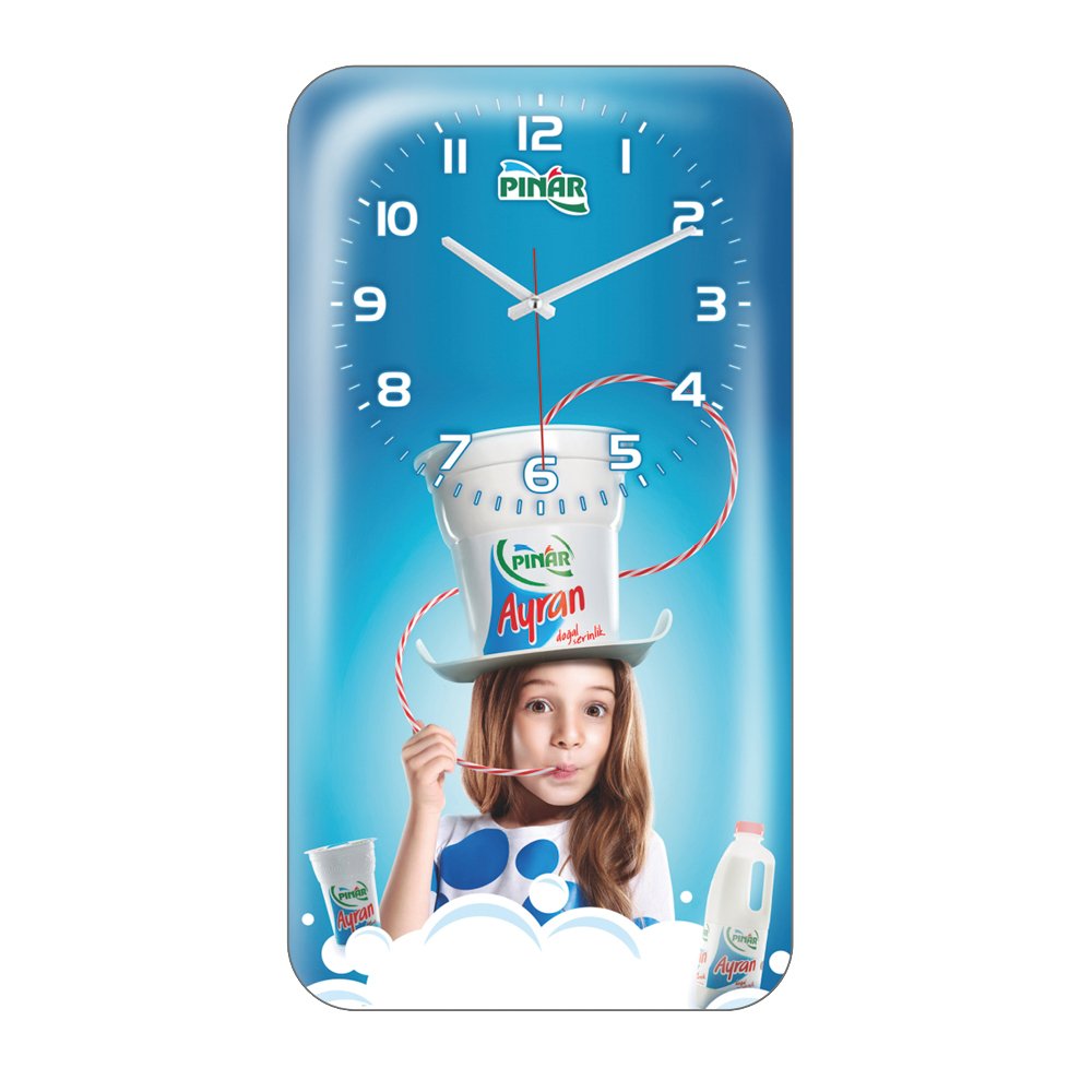 Vizyon Duvar Saati (47 cm) Dikey