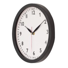 Sönmez Duvar Saati (25 cm) Siyah