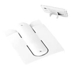 Silikon Telefon Tutucu Beyaz