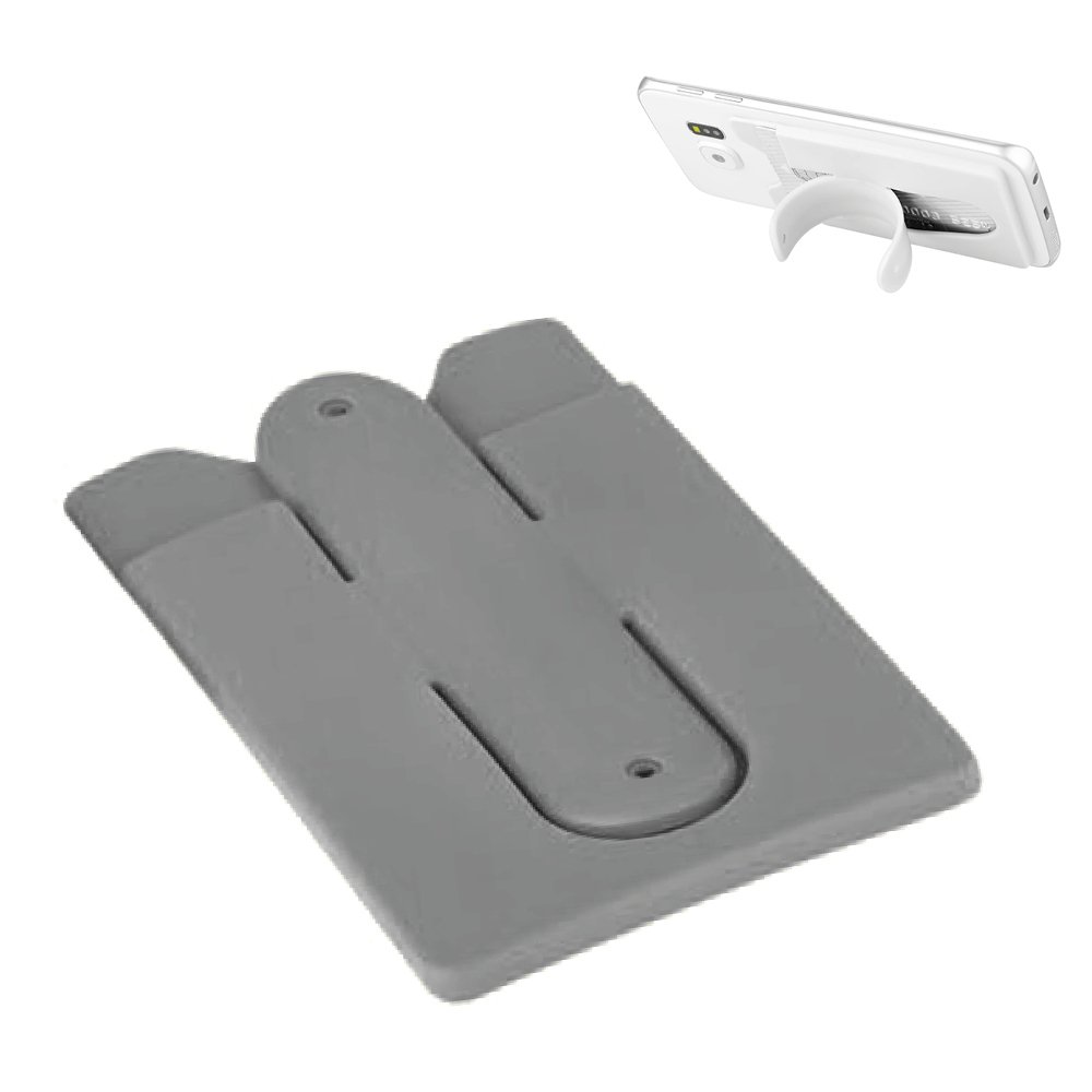 Silikon Telefon Tutucu Gri