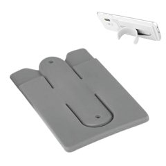 Silikon Telefon Tutucu Gri