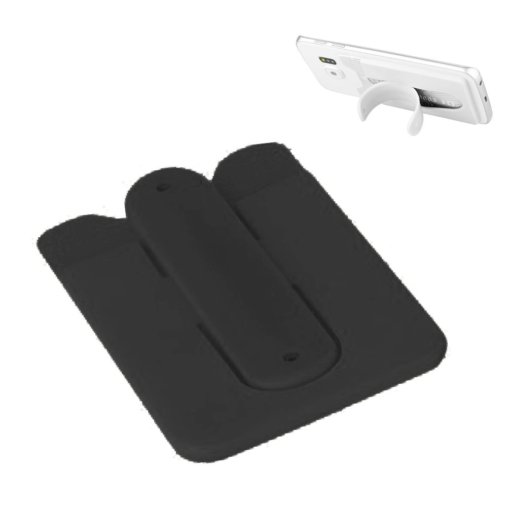 Silikon Telefon Tutucu Siyah