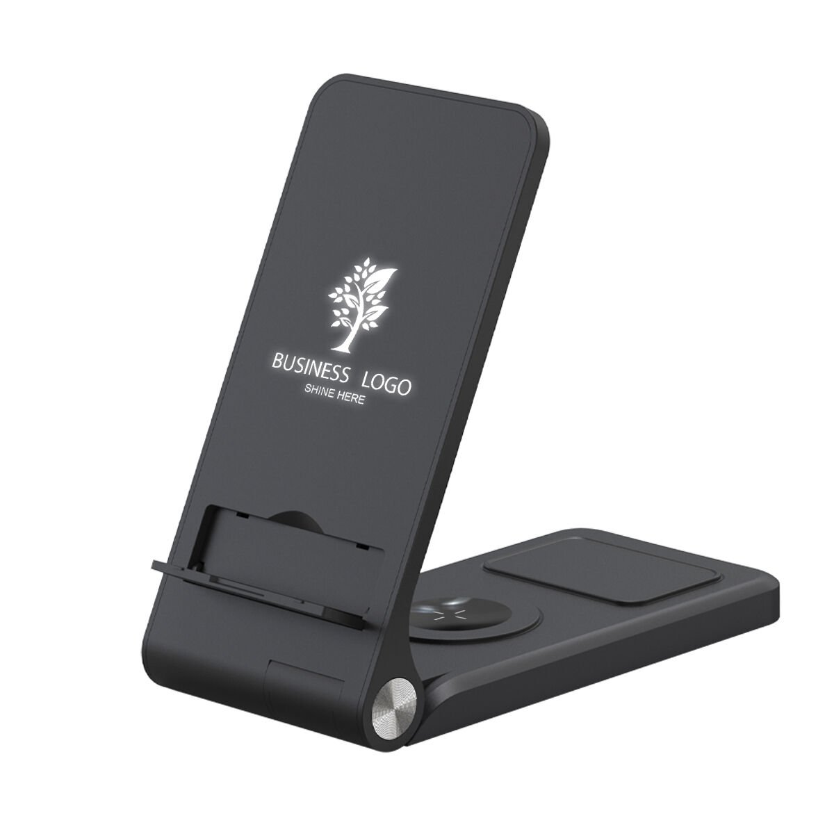 3'Ü 1 Arada  Katlanabilir Kablosuz Şarj