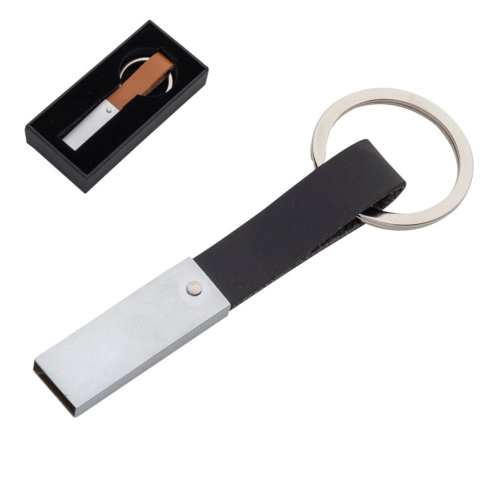 Deri 16gb Usb Bellek Siyah