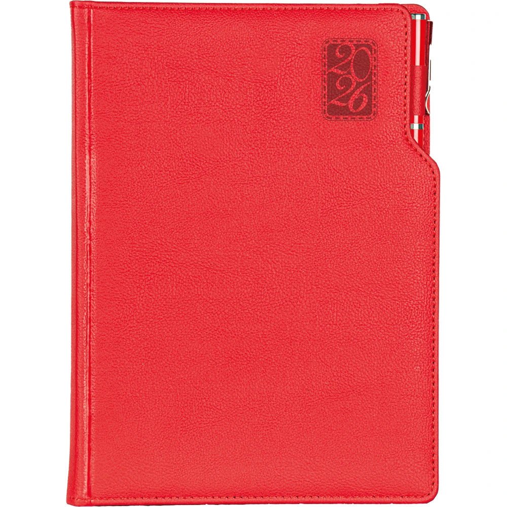 17X24 Başakşehir Günlük Ajanda Kırmızı