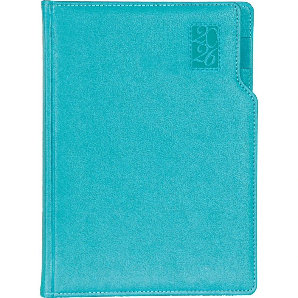 17X24 Başakşehir Günlük Ajanda Turkuaz Mavi