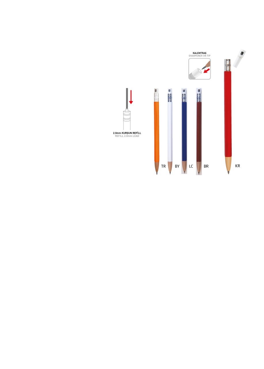 Köşeli Sınav Versatil Kalem