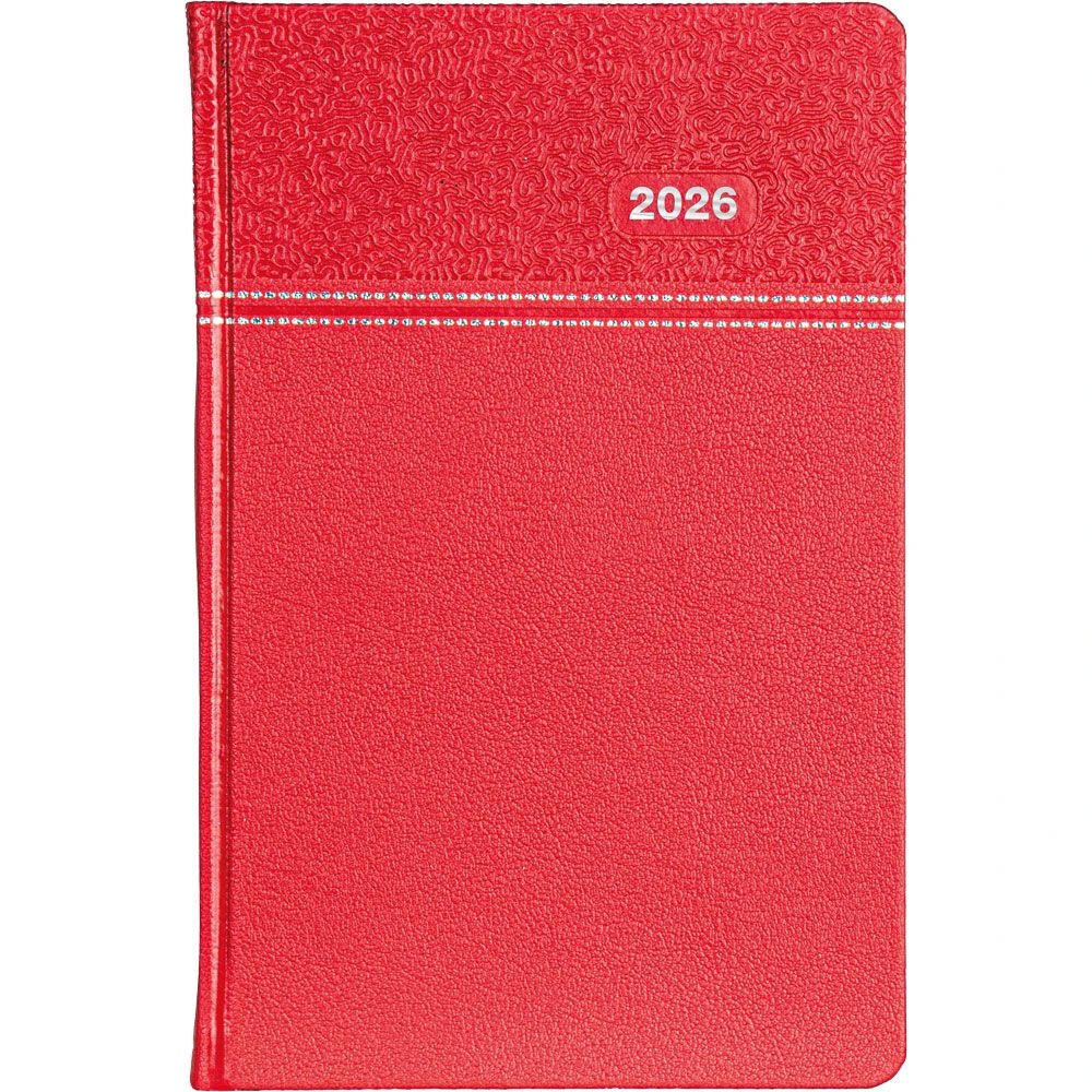16,5x24 Kuzguncuk Günlük Ajanda Kırmızı