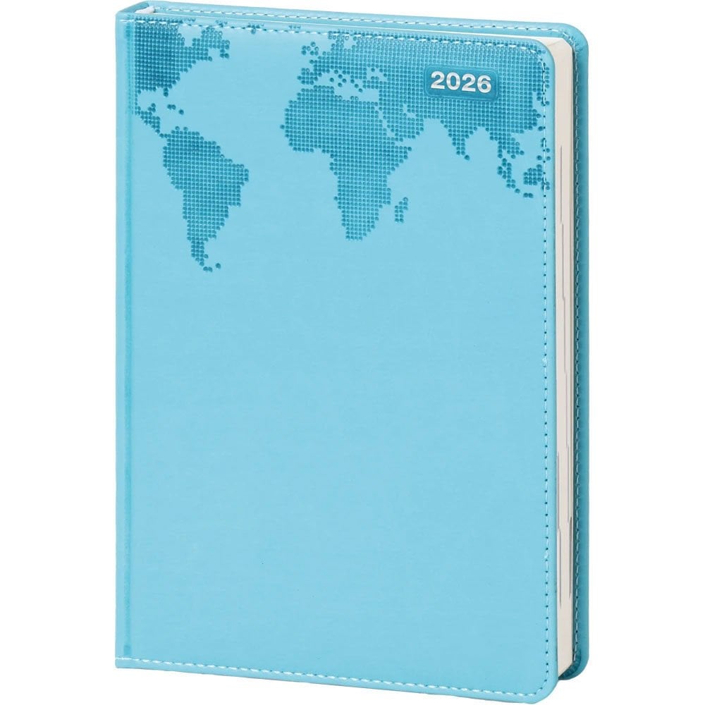 17x24 Kandilli Günlük Ajanda Turkuaz Mavi